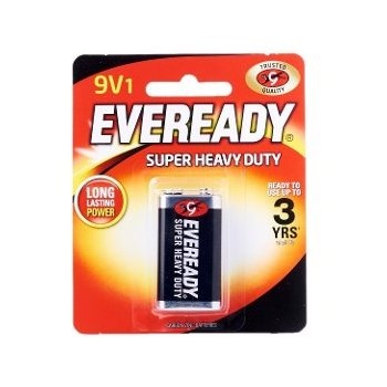 BATERIA EVEREADY 9V CARBON...