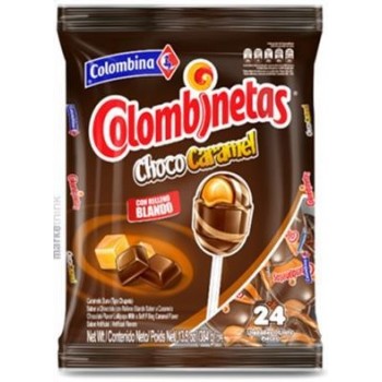 COLOMBINETAS CHOCOCARAMEL X24