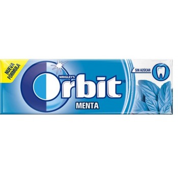 CHICLE WRI-ORBIT MENTA SIN...