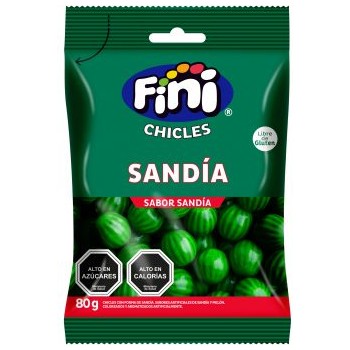 CHICLE SANDIA FINI 80 GRS X12