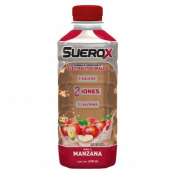 SUEROX MANZANA 630 ML X6