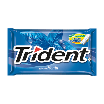 CHICLE TRIDENT MENTA 8.5...