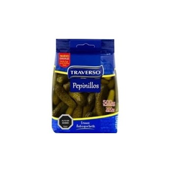 PEPINILLOS TRAVERSO DE 200 GR.