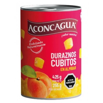 DURAZNO CUBOS 425 GR....