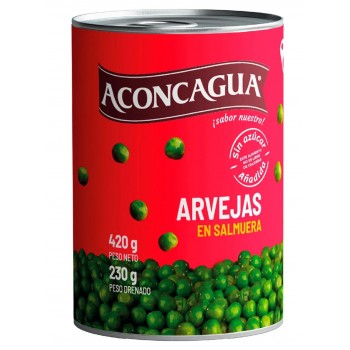 ARVEJAS ENTERA 420 GR....