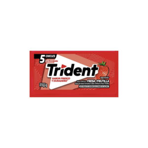 Chicle Trident Frutilla