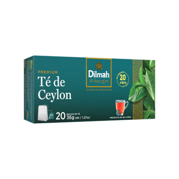 Té Negro Ceylon Pure 20 bolsas